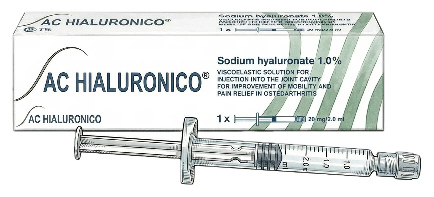 Infiltración de ácido hialurónico en la articulación de la rodilla