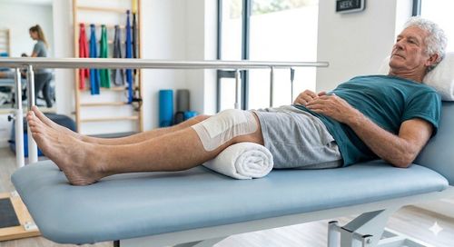 Contracción isométrica de cuádriceps